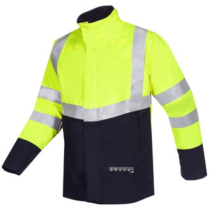 Sioen Lobau High Vis Yellow Arc Jacket