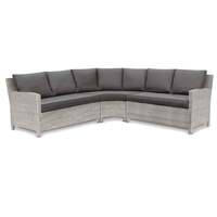 Kettler Palma Signature Grande White Wash Wicker Corner Sofa Set