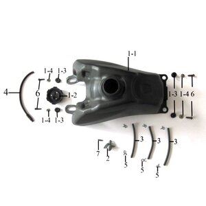 Xtrax Sport 150cc Quad Bike Fuel Tank Filler Cap