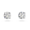 Click to view product details and reviews for Swarovski Attract Stud Earrings Round Cut Small White Rhodium Plated 5408436.