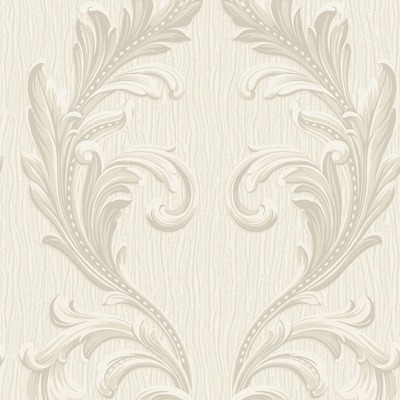 Tiffany Scroll Texture Wallpaper Cream Belgravia 41324