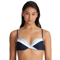 Marie Jo Sitges Padded Plunge Bikini Top - Cloud Party - 30E