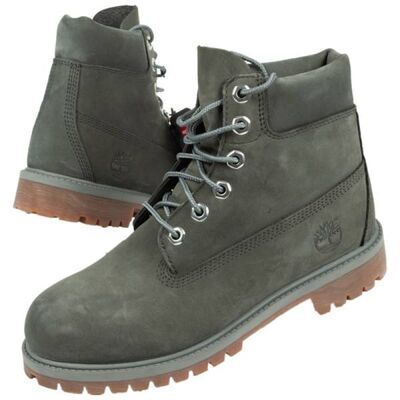Timberland Womens Icon 6-Inch Premium Shoes - Gray