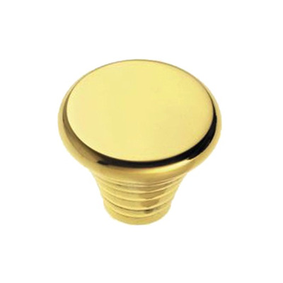 Croft Architectural Cascade Cupboard Door Knob, 38mm, *Various Finishes Available - 5103 POLISHED BRASS