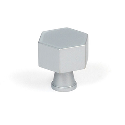 From The Anvil Kahlo Cabinet Knob (25mm, 32mm Or 38mm), Satin Chrome - 50543 SATIN CHROME - 32mm
