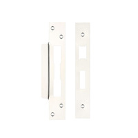 Zoo Hardware Face Plate And Strike Plate Accessory Pack, Polished Nickel - ZLAP10BPN POLISHED NICKEL