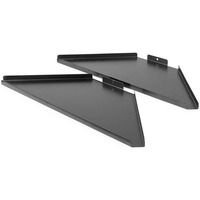 DJ Booth Corner Shelves for Monitors and Screens with  Carry Bag
