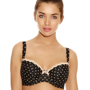 Freya Patsy Padded Half Cup Bra * Black