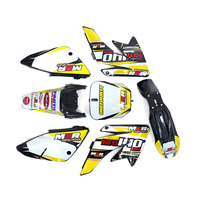 CRF70 Yellow KM140MX Plastics