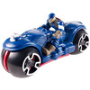 Hot Wheels Avengers Moto with Rider: Captain America - 6.00 Hot Wheels Avengers Moto with Rider: Captain America