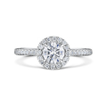 Click to view product details and reviews for Brilliant Cut Diamond Halo Ring 105cts.