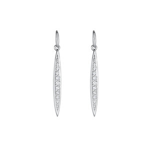 Diamond Drop Earrings 010cts