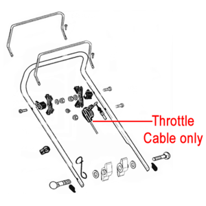Al Ko Replacement Throttle Cable Ak529466
