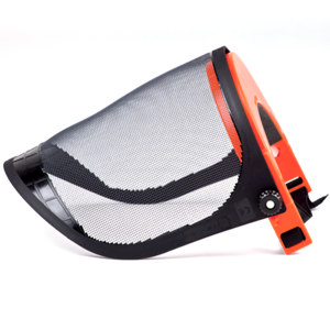 Brushcutter Mesh Face Protection With Rubber Strap