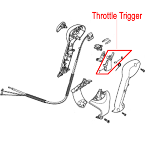 Stihl Throttle Trigger Br Blowers 4241 180 1500