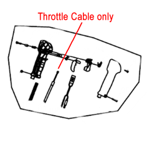 Mitox Throttle Cable 650b 65b Backpack Blower Mi3wf 16322