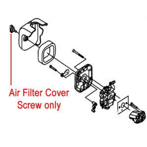 Mitox Replacement Air Filter Cover Screw Mi1e34f12