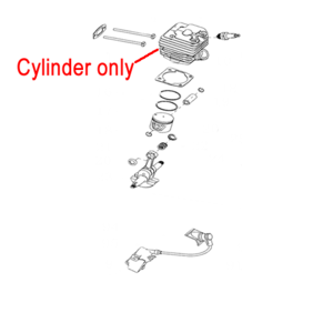 Mitox Chainsaw Cylinder Miyd450102 1