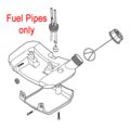 Click to view product details and reviews for Mountfield Fuel Pipe Set 118801313 0 118801319 0.