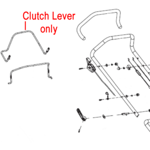 Cobra Clutch Drive Lever Lawnmower 23600164101