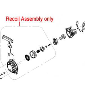 Mitox Recoil Starter Assembly Tbc261d011200 00