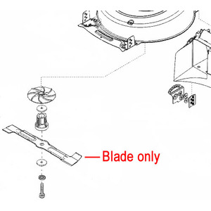 Al Ko Moweo 425 Li Lawnmower Blade 441506