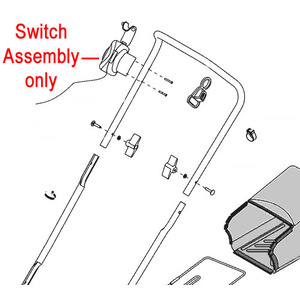 Al Ko Aerator Scarifier Switch Assembly 463034