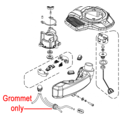 Click to view product details and reviews for Gardencare Hedgetrimmer Fuel Grommet Gjb25d0300 1.