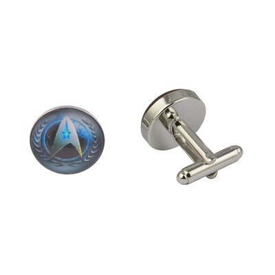 Star Trek Blue Cufflinks