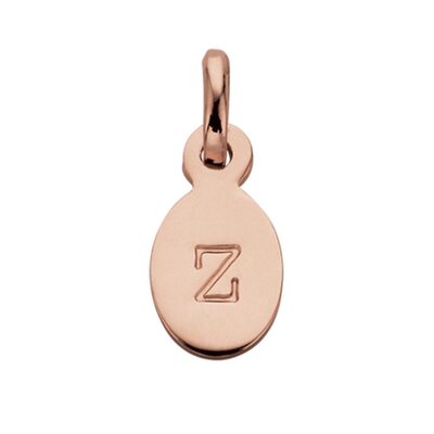 Bespoke Alphabet 'Z' Charm - Rose Gold