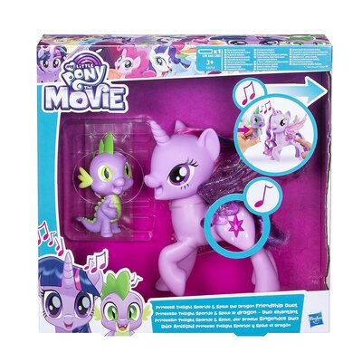 My Little Pony Princess Twilight Sparkle Spike The Dragon Friendship Duet