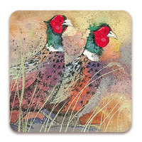 Alex Clarks Pleasant Pheasants Coaster