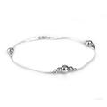 Click to view product details and reviews for Bead Bracelet In Silver Default Title.