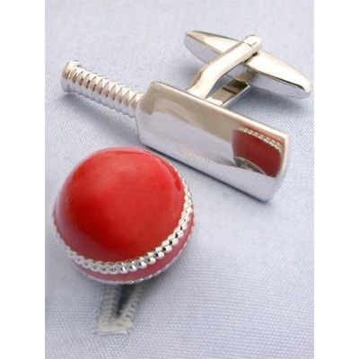Cricket Bat and Ball Cufflinks - 1+