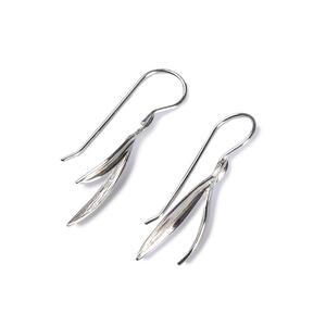 Falling Palm Leaf Hook Earrings Default Title