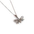 Click to view product details and reviews for Miniature Bumble Bee Necklace In Silver 16 42cm.