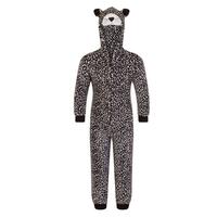Nifty Kids Leopard Fleece Onesie