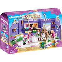 Playmobil Horse Tack Shop with Wooden Horse