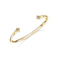 Click to view product details and reviews for Rox Celestial Gold Vermeil Plated Star Cuff Bangle.