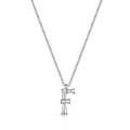 Click to view product details and reviews for Rox Bamboo Sterling Silver Letter F Pendant.