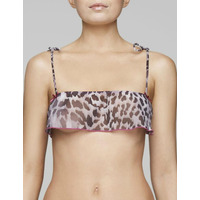 Coco de Mer FiFi Bandeau Bra  FIF-002-99 Grey Leopard FIF-002-99 Grey Leopard