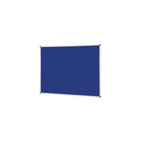 Metroplan Aluminium Framed Noticeboard - 900 X 1200mm (HxW) - Blue