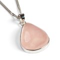Click to view product details and reviews for Fabulous Quality Rose Quartz Necklace Natural Designer Gemstone 16 42cm.