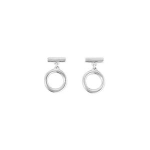 Unode50 On Off Bar Circle Stud Earrings Code Pen0689mtl0000u