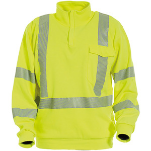 Tranemo 5070 High Vis Yellow Arc Sweatshirt