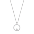 Click to view product details and reviews for Swarovski Creativity Pendant Circular White Rhodium Plated 5198686.