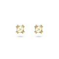 Click to view product details and reviews for Swarovski Stilla Stud Earrings Yellow Gold Tone Plated 5639124.