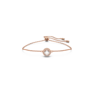 Swarovski Constella Bracelet Round Cut Pav233 White Rose Gold Tone Plated 5636273