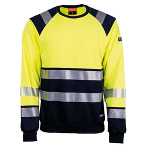 Tranemo 5085 High Vis Yellow Fr Sweatshirt