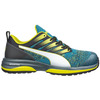 Click to view product details and reviews for Puma Charge Green Safety Trainer.